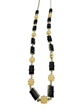 Kate Spade Faceted Resin Stone Long Station Necklace, 38" Long